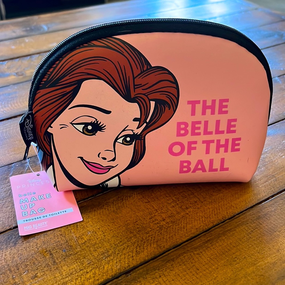 NWT Disney “The Belle of the Ball” Make Up Bag